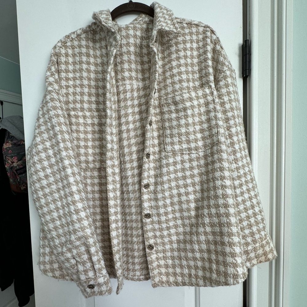 Women’s Button-Down “Shacket”